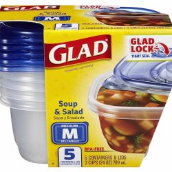 GladWare Soup & Salad Food Storage Containers